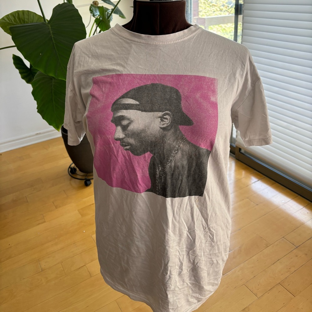 Oversized 2pac tee shirt